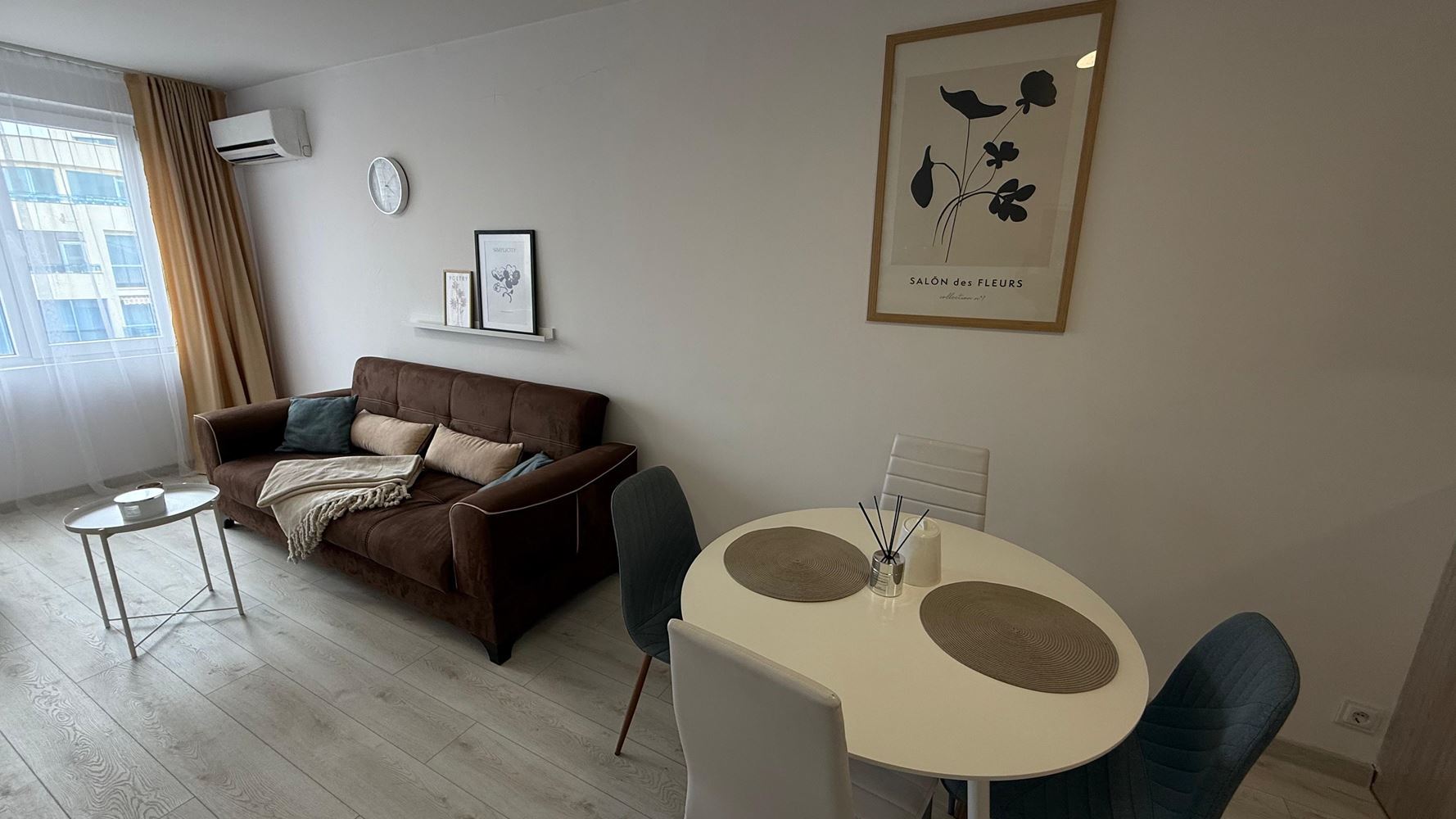 Prostorný a moderní byt s jednou ložnicí se všemi vybaveními v Pomorie