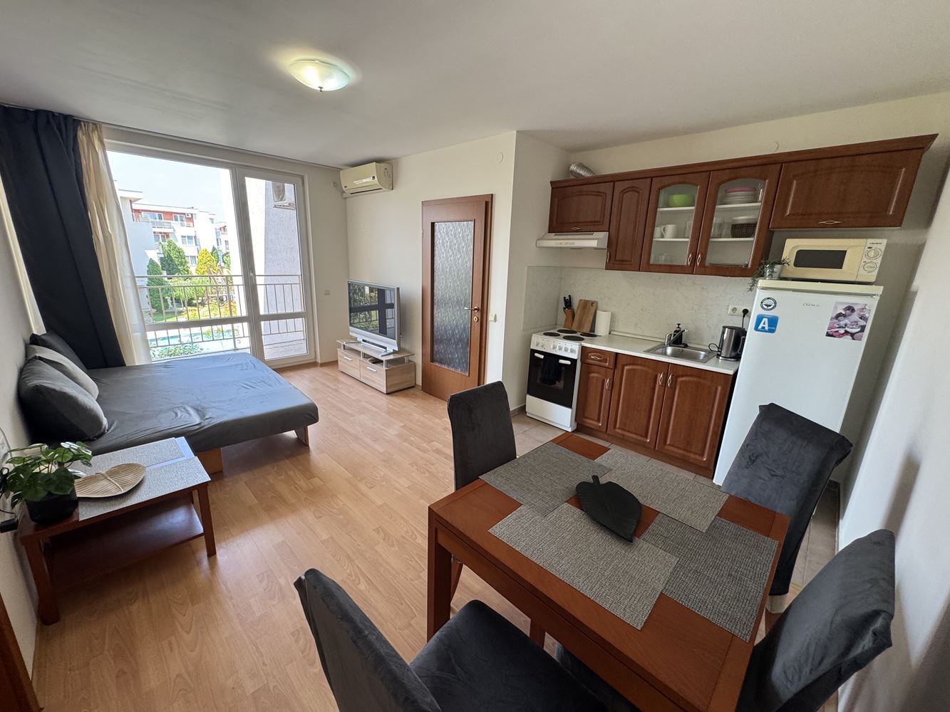 Apartmán s jednou ložnicí v Sunny Beach – vynikající lokalita v blízkosti aquaparku, nemovitost, která stojí za pozornost