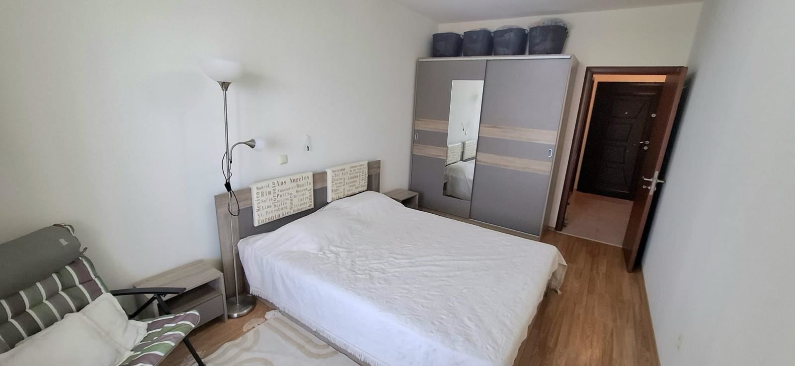 Dvoupokojový apartmán v komplexu v Pomorie – 300 m od pláže, skvělá investice