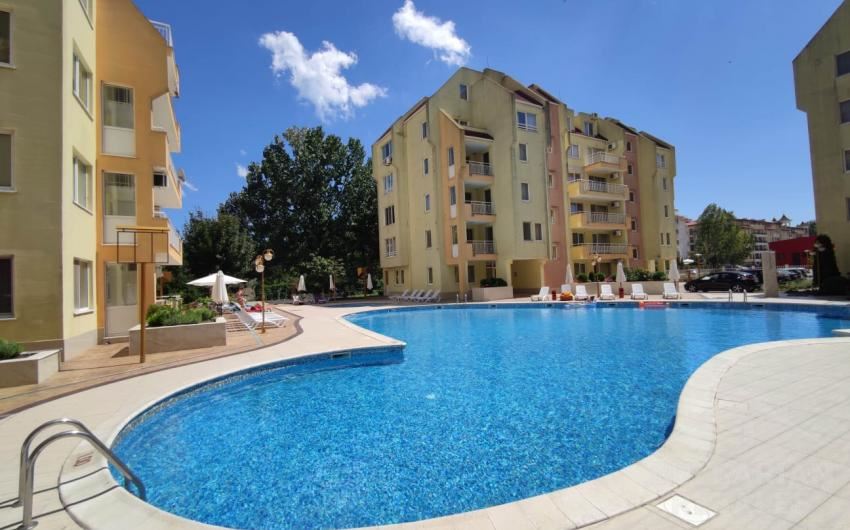 Nový jedno-ložnicový apartmán v Sunny Beach – s možností splátkového kalendáře, připravený k užívání