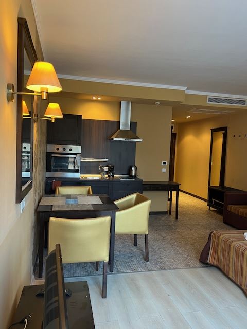 Prostorné studio v luxusním komplexu jen 50 m od pláže v Slunečném pobřeží