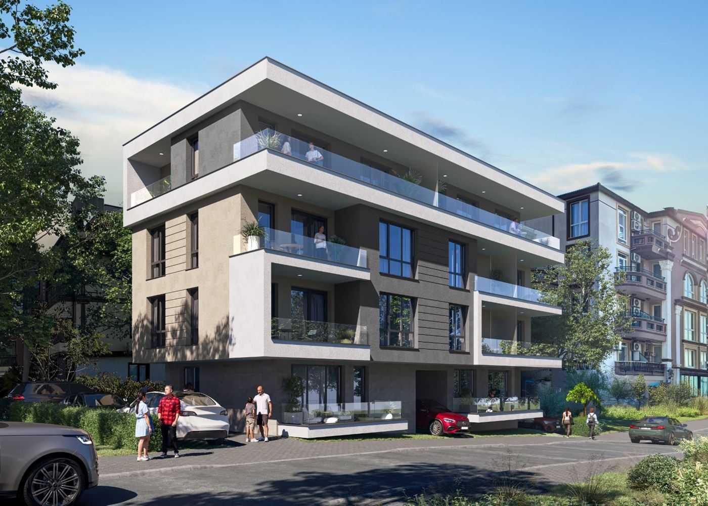 Na prodej – prostorný třípokojový byt ve Sveti Vlasu v novém projektu