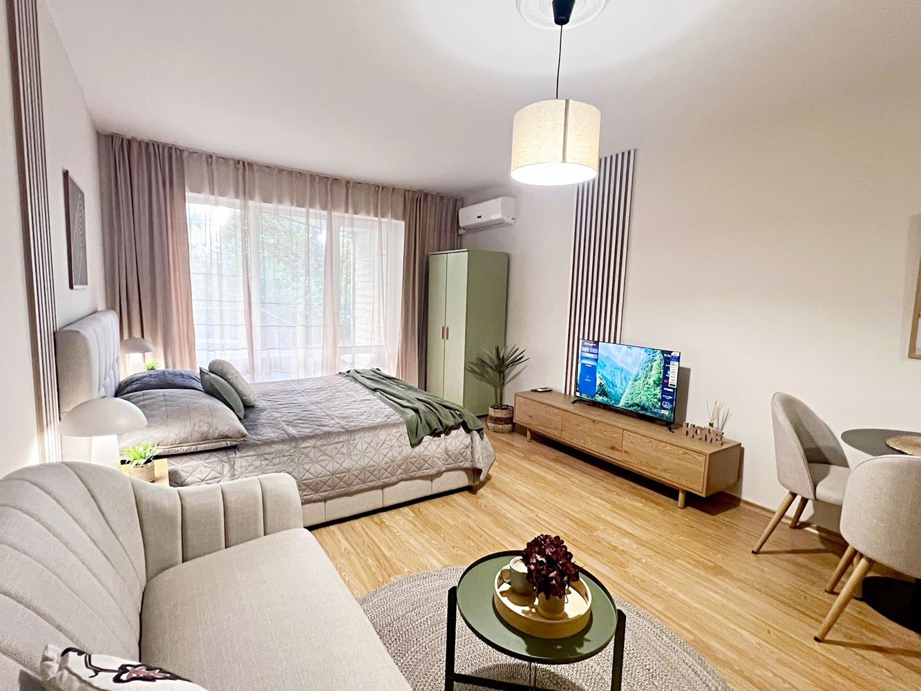 Studio s designovou rekonstrukcí ve Sveti Vlas – pouhých 200 m od moře