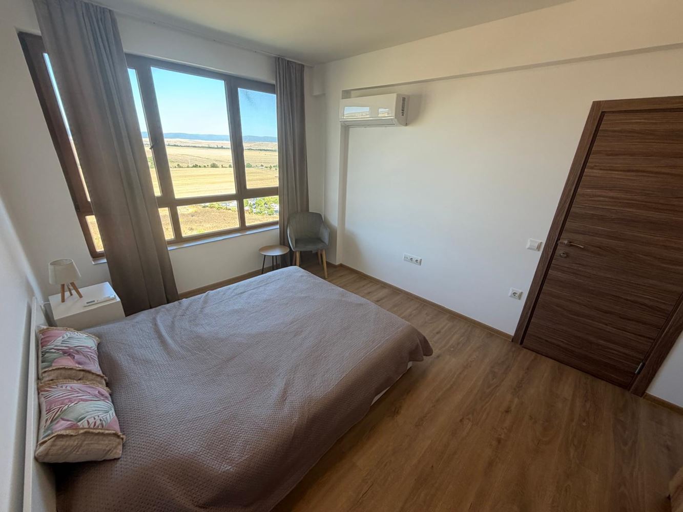 Apartmán s jednou ložnicí a výhledem na moře v novém komplexu v Aheloji – úplný komfort a vynikající infrastruktura