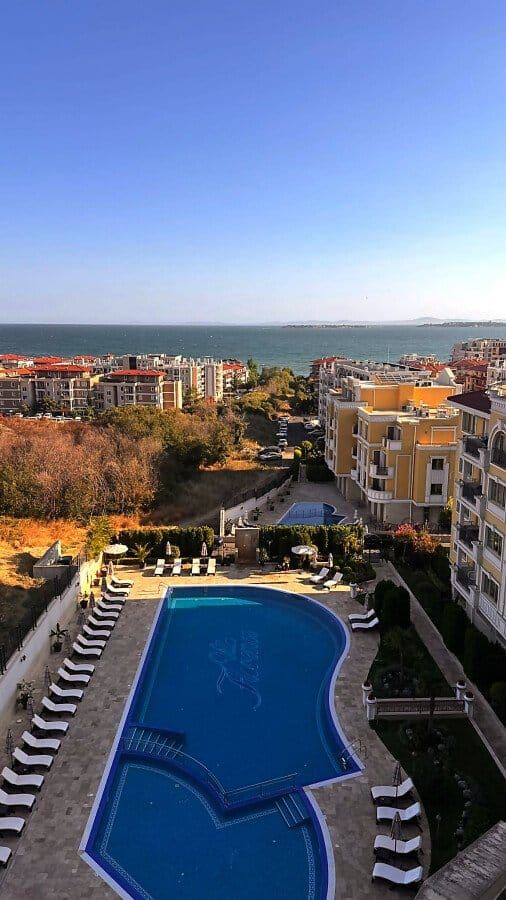 Luxusní apartmán se dvěma ložnicemi a panoramatickými výhledy ve Sveti Vlas