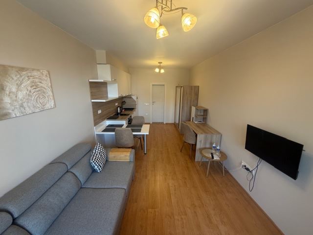 Studio s výhledem na moře v luxusním komplexu v Aheloy – komfort, styl a relaxace