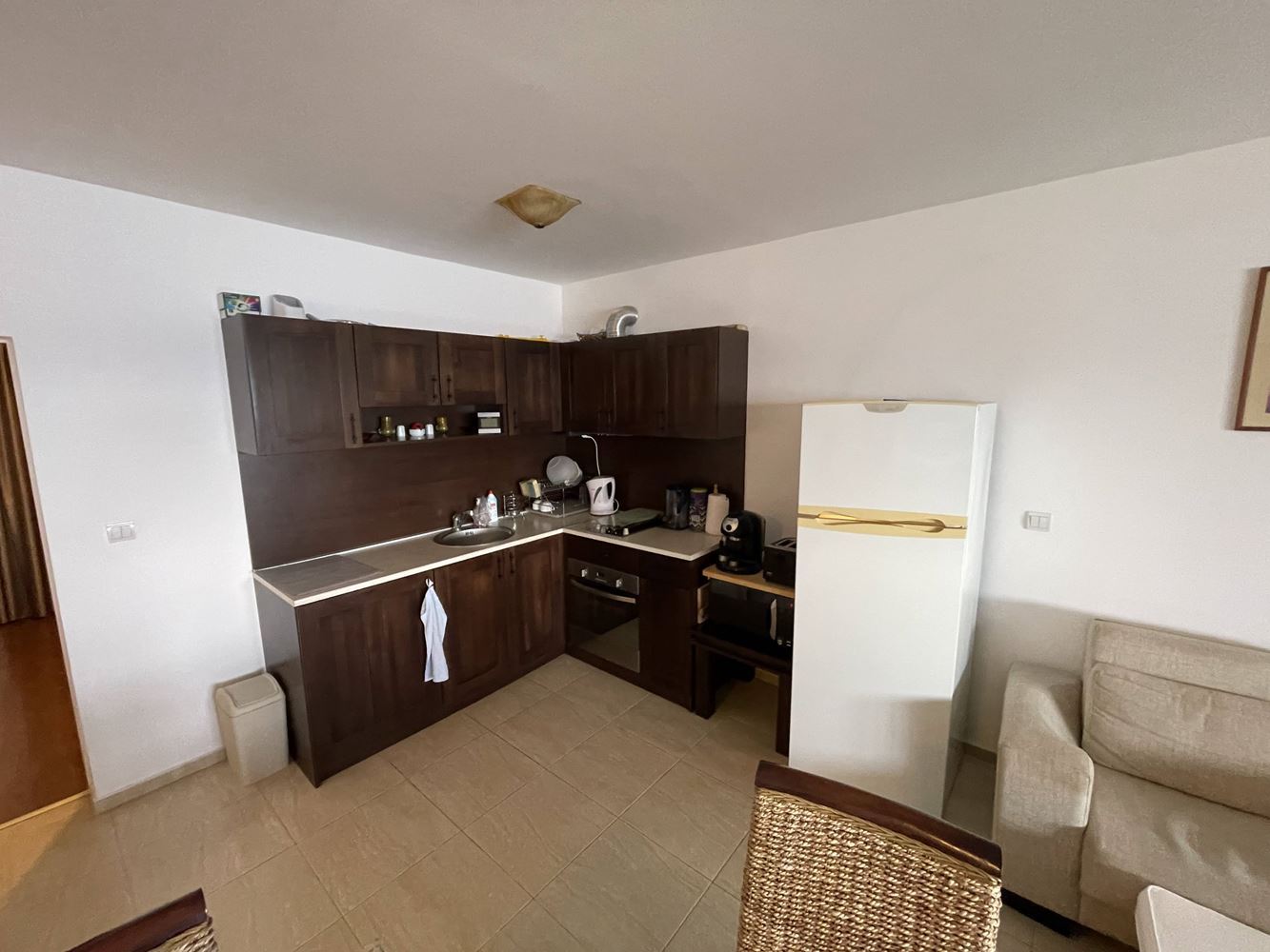 První linie v Aheloji – apartmán s přímým výhledem na moře v luxusním komplexu