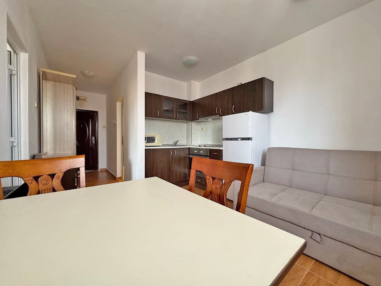 Útulnost a praktičnost – byt s jednou ložnicí v komplexu na Sunny Beach