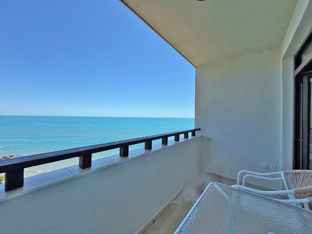 Apartmán s jednou ložnicí v první linii u moře s panoramatickým výhledem na moře ve Svatém Vlasu
