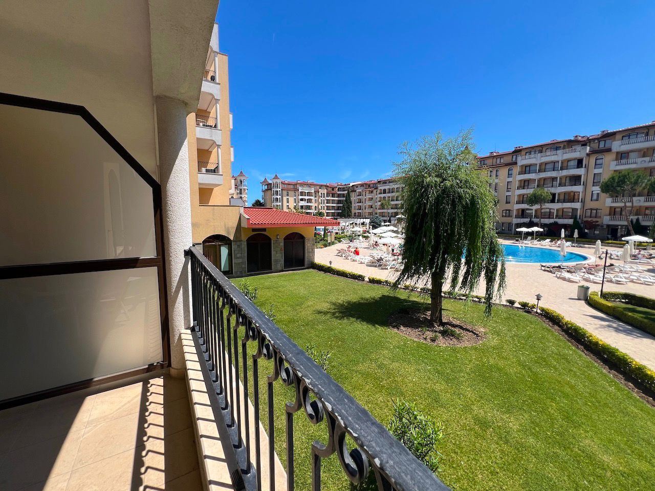 Komfort, bezpečnost a prvotřídní vybavení – elegantní apartmán s jednou ložnicí v Sunny Beach