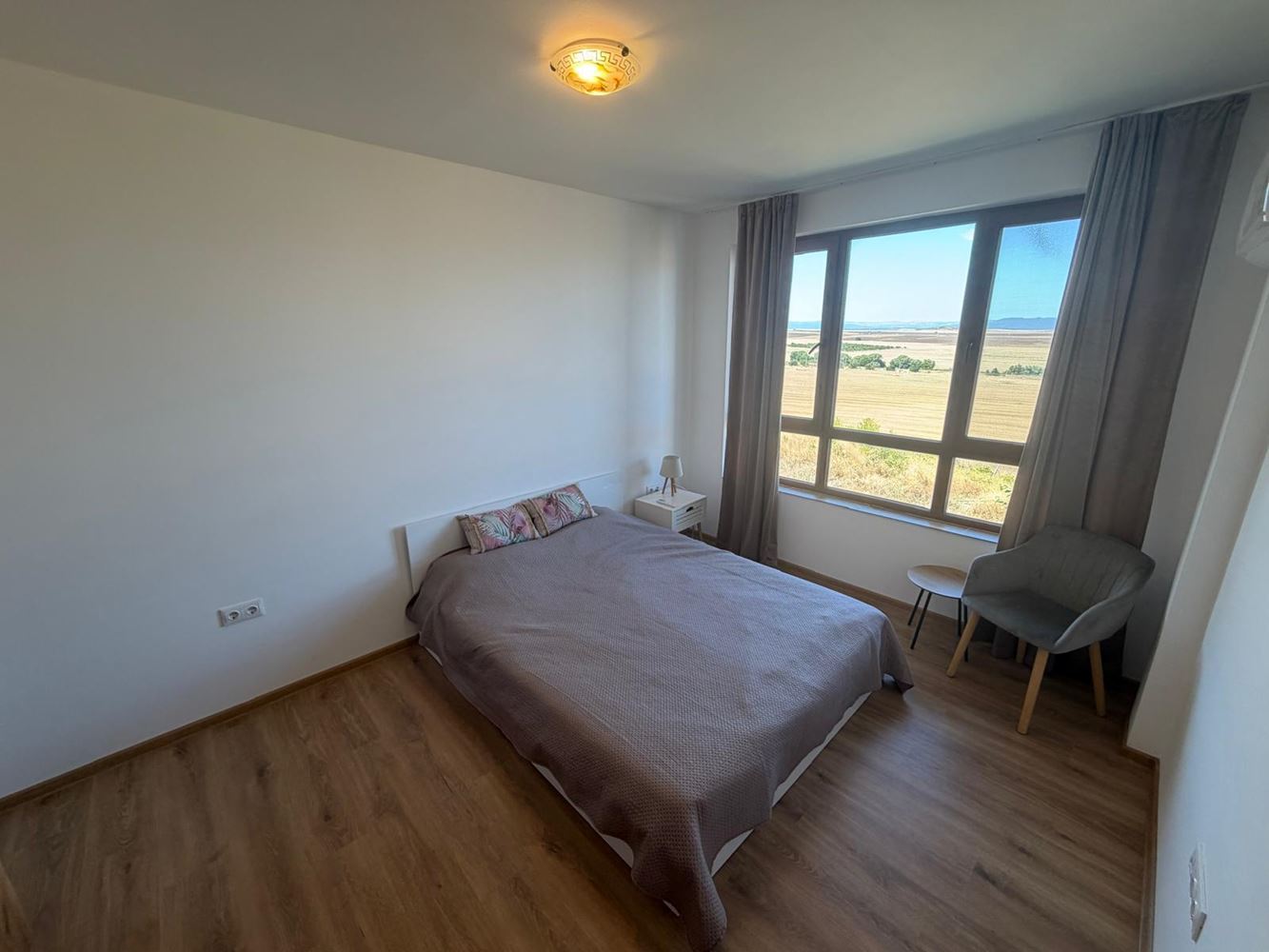 Apartmán s jednou ložnicí a výhledem na moře v novém komplexu v Aheloji – úplný komfort a vynikající infrastruktura