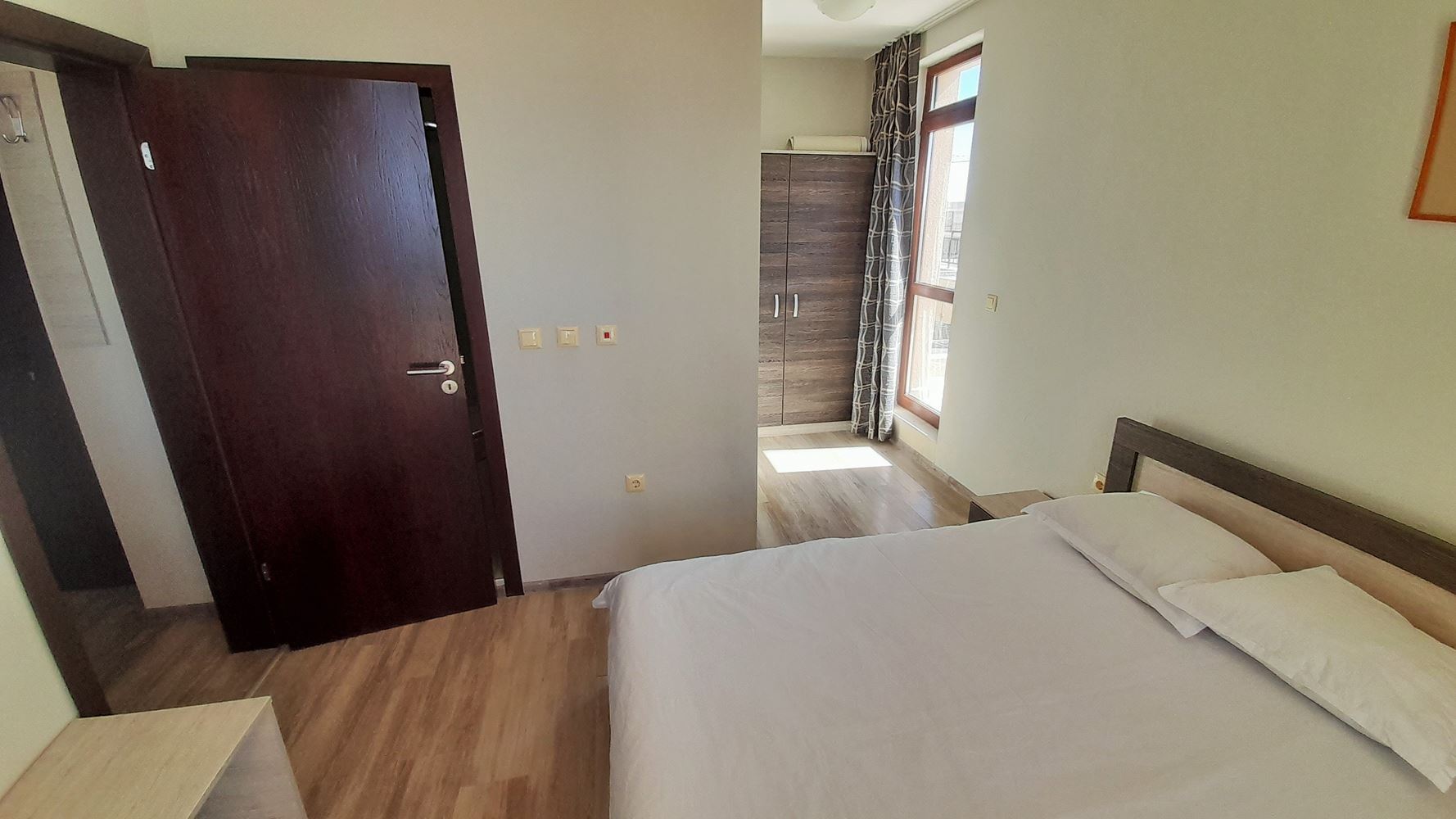 Atraktivní apartmán s jednou ložnicí s výhledem na moře a hory ve Svatém Vlasu
