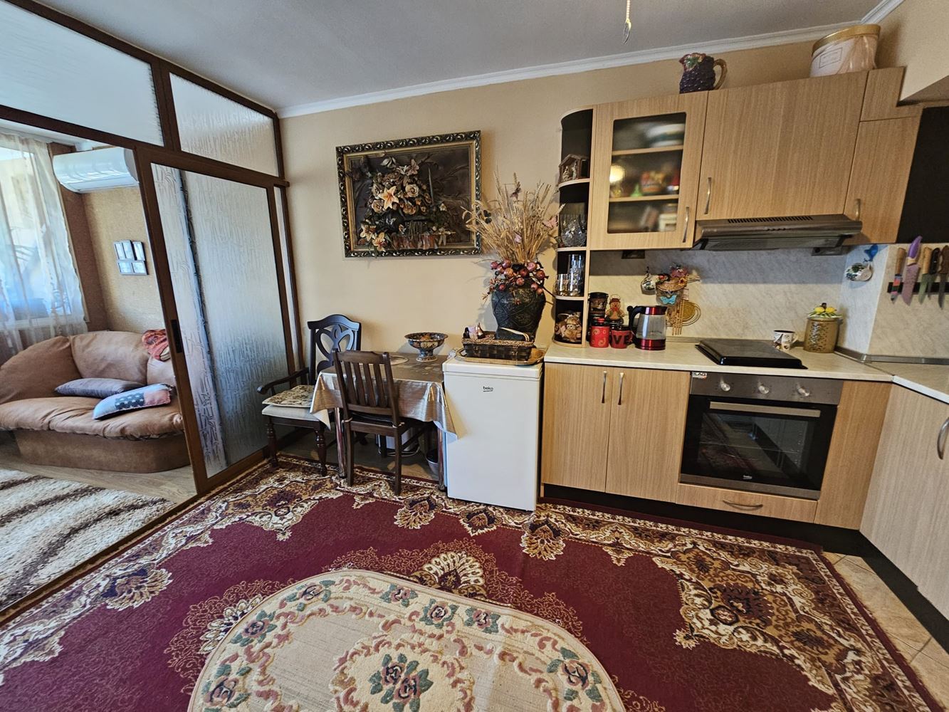 Studio s výhledem na moře ve Svatém Vlasu – s parkovacím místem a bez poplatku za údržbu