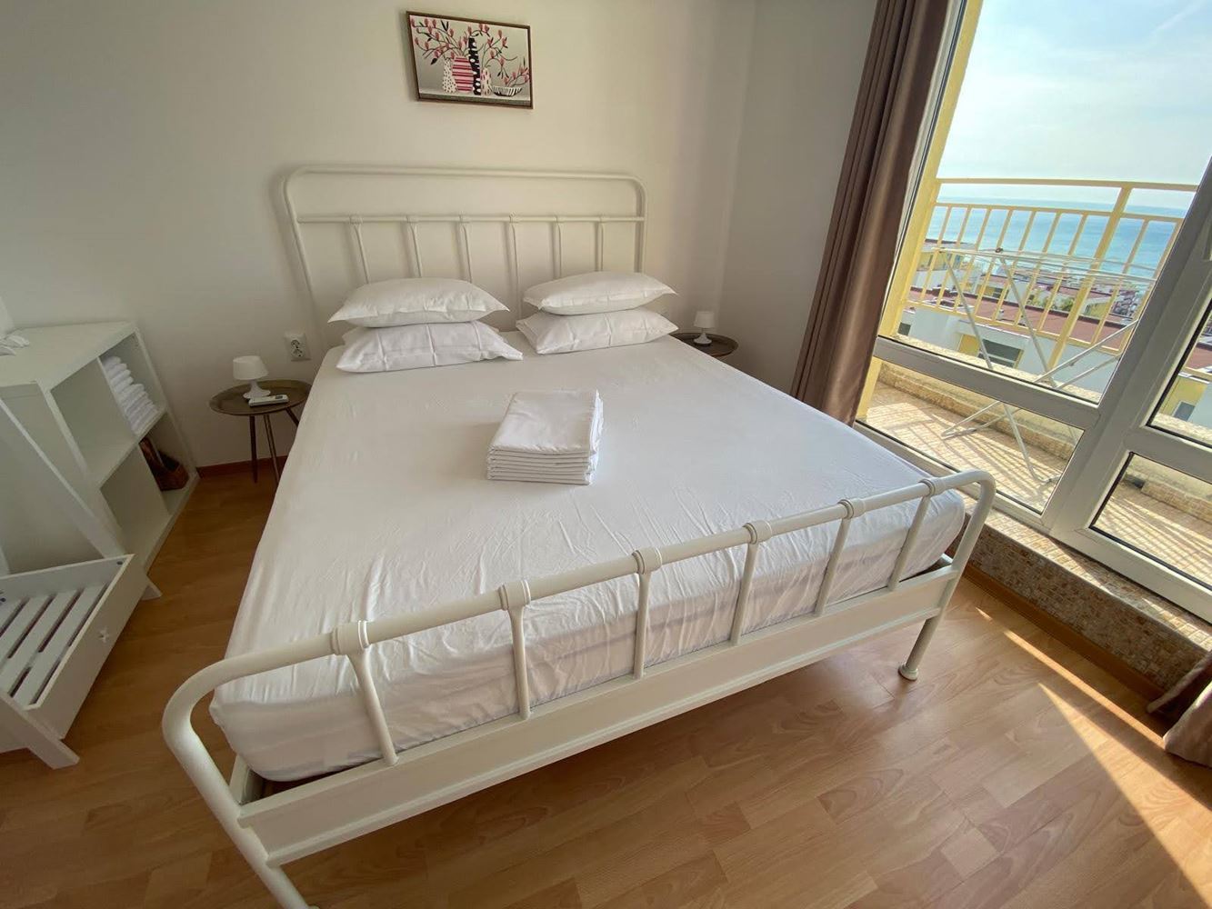 Byt s jednou ložnicí a panoramatickým výhledem na moře v luxusním komplexu s mnoha službami