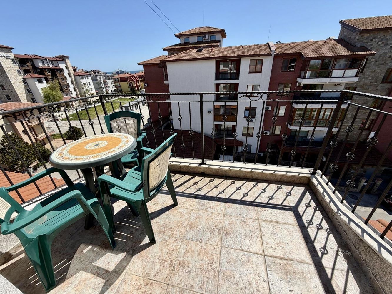 Panoramatické studio s úchvatným výhledem na moře v Nesebaru – připravené k nastěhování