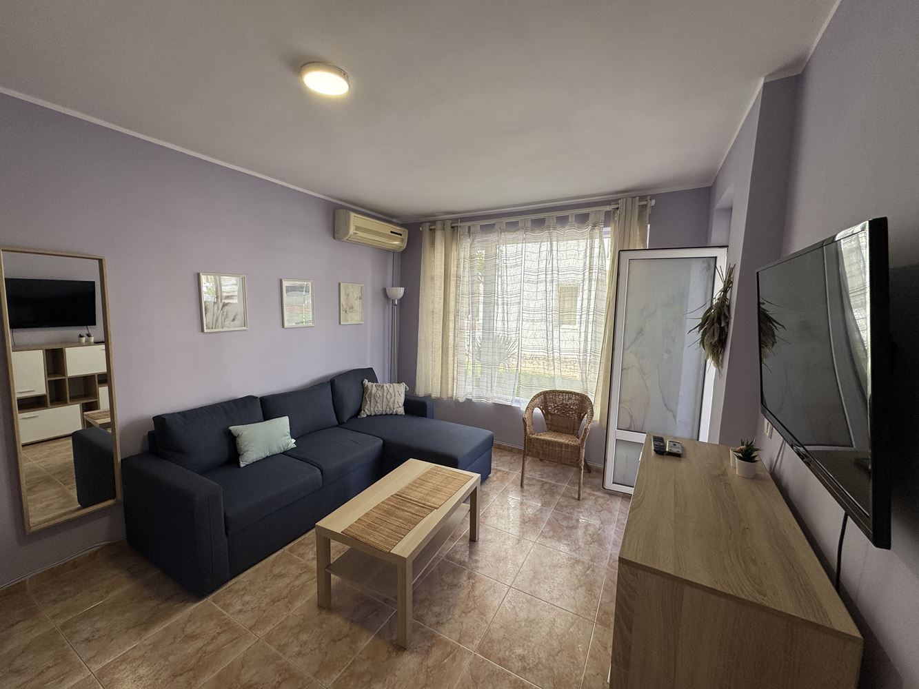 Útulný apartmán s jednou ložnicí v srdci Slunečného pobřeží v komplexu s vynikající infrastrukturou