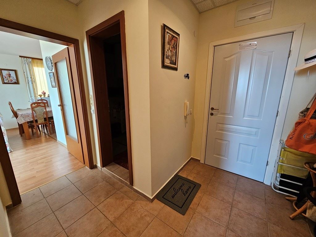 Sveti Vlas, první řada u moře – panoramatický byt s jednou ložnicí s výhledem na moře z každého pokoje