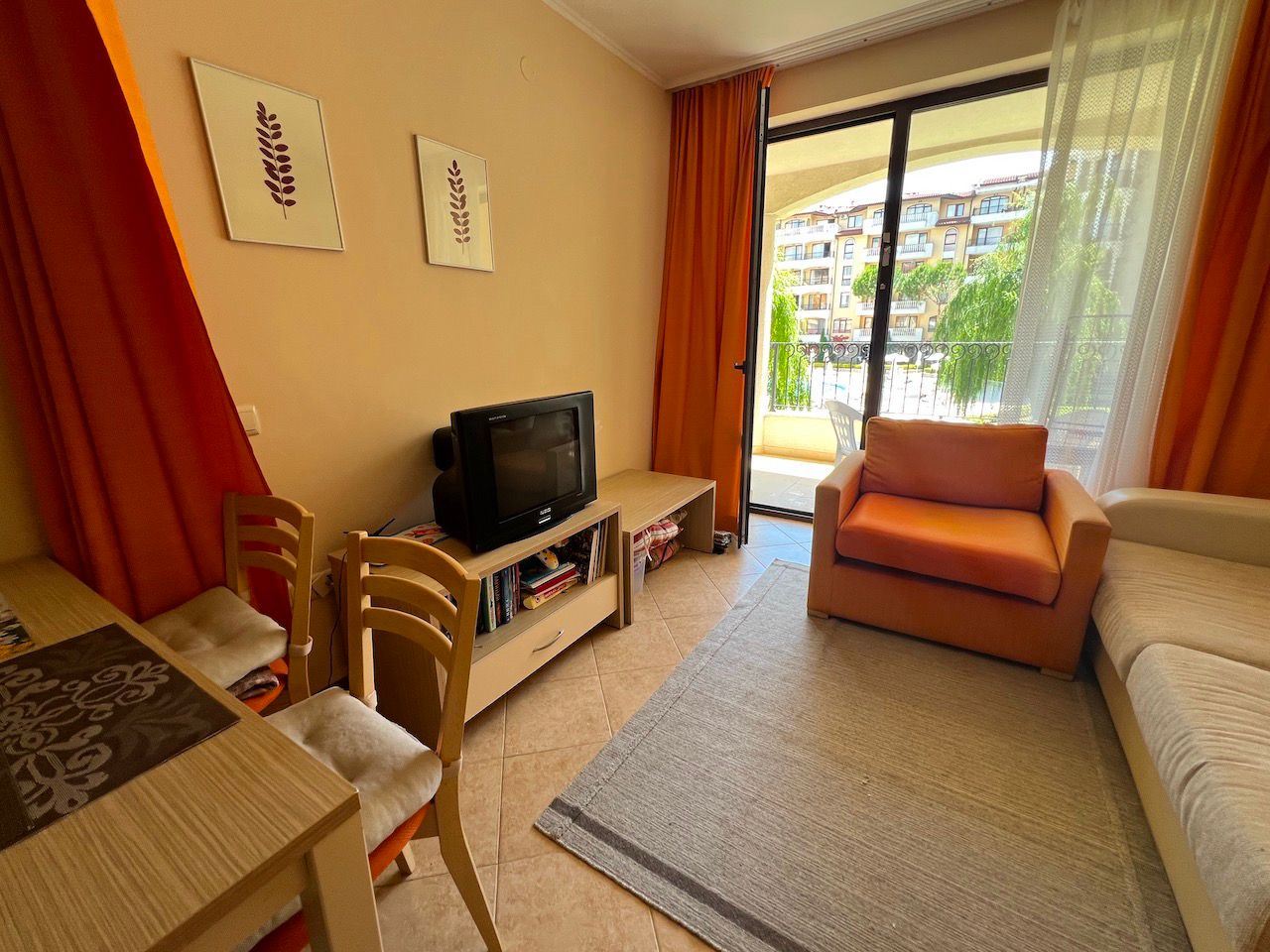 Komfort, bezpečnost a prvotřídní vybavení – elegantní apartmán s jednou ložnicí v Sunny Beach