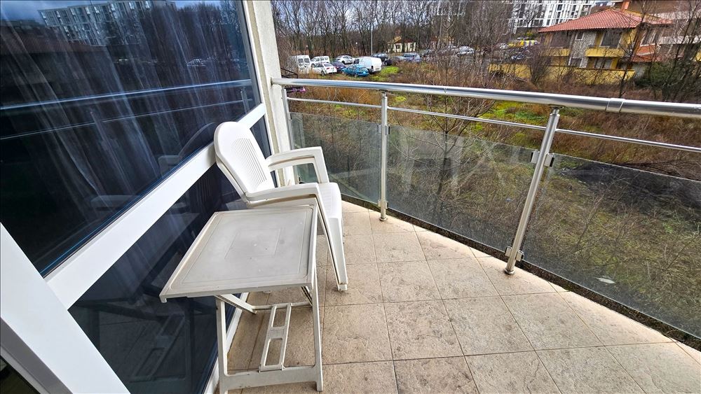 Elegantní studio v elitním komplexu v Sarafovu – jen pár kroků od pláže, luxus, SPA a bazén přímo před vámi