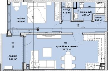Moderní dvoupokojový apartmán v novém projektu v rezidenční čtvrti Slaveykov – pohodlí, lokalita a budoucí hodnota v Burgasu