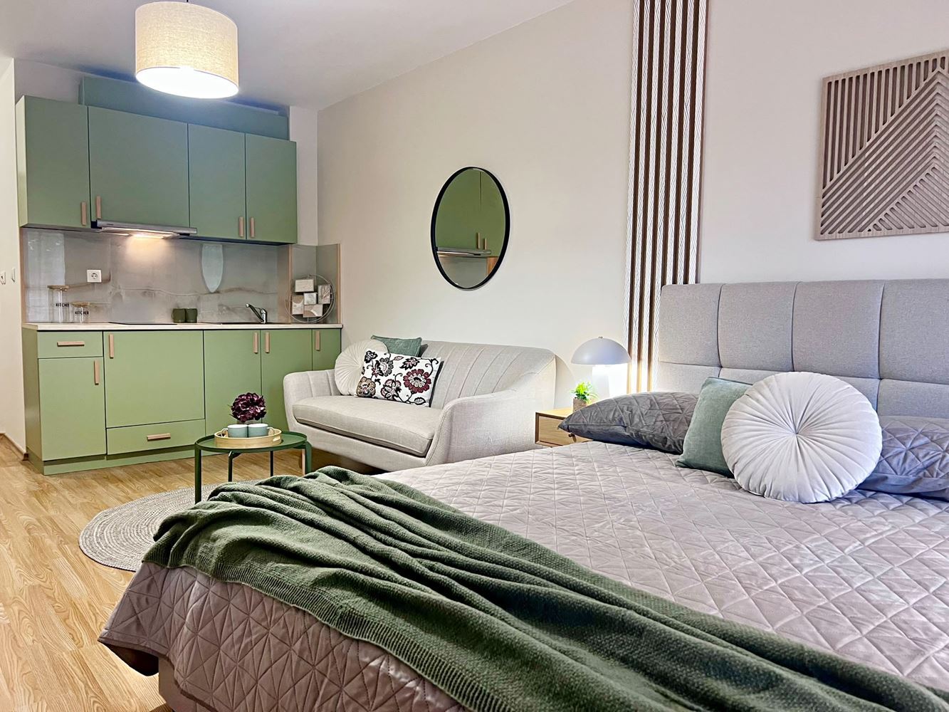 Studio s designovou rekonstrukcí ve Sveti Vlas – pouhých 200 m od moře