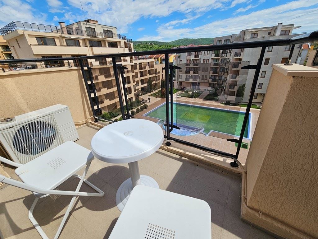 Apartmán s jednou ložnicí s panoramatickým výhledem a skvělou lokalitou v Sunny Beach