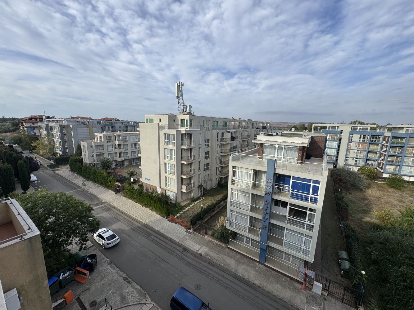 Apartmán s jednou ložnicí a panoramatickým výhledem v srdci Slunečného pobřeží