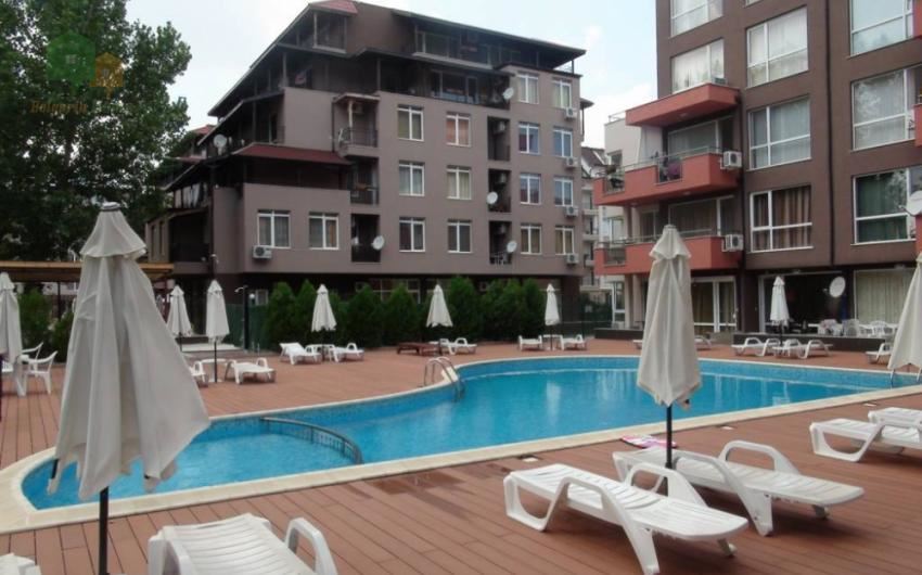 Prostorné studio v Slunečném pobřeží – jižní část, výborná lokalita u Cacao Beach