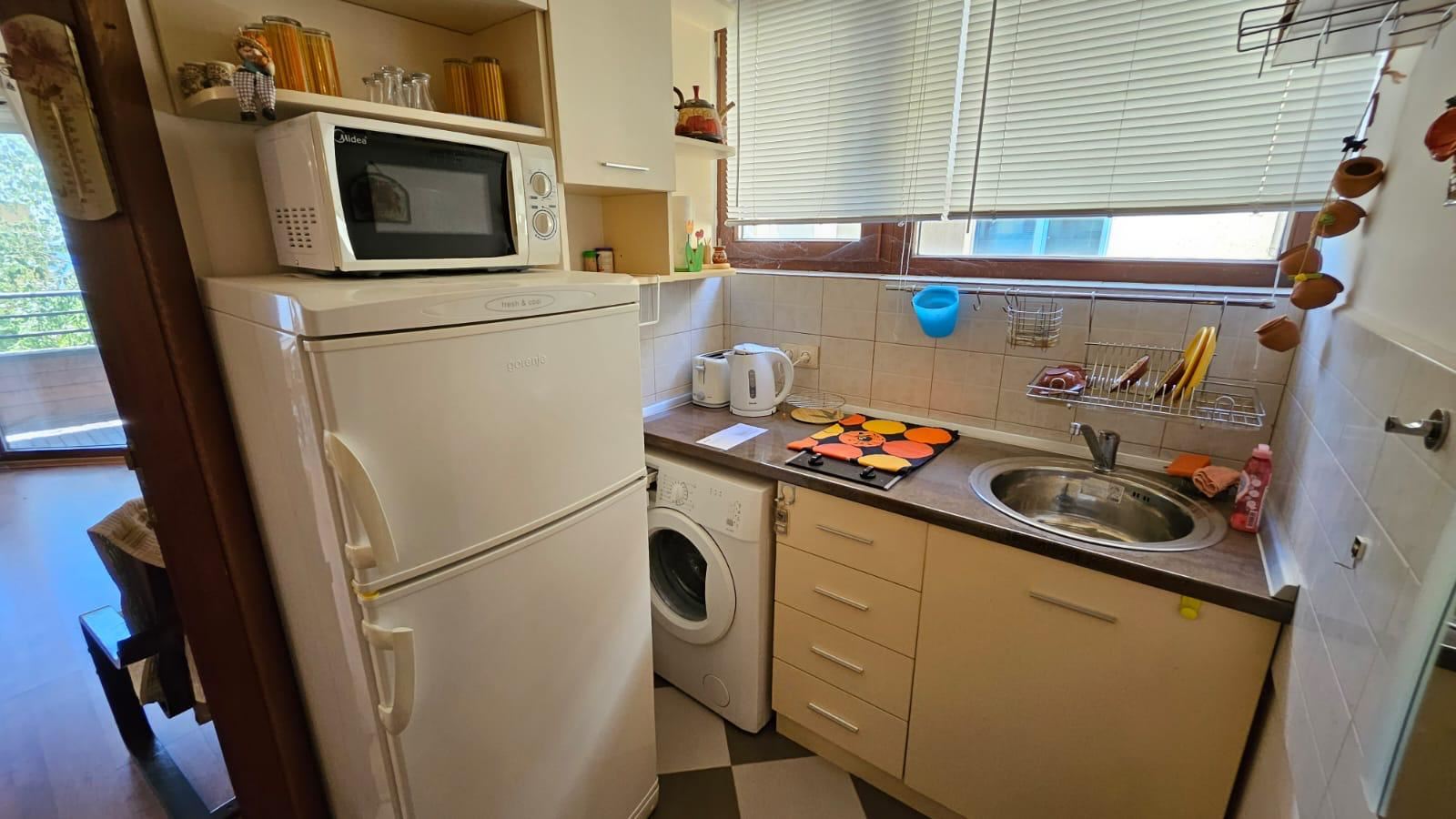 Byt s jednou ložnicí bez poplatku za údržbu v čtvrti „Rusalka“, Sveti Vlas – výborná volba pro bydlení i investici