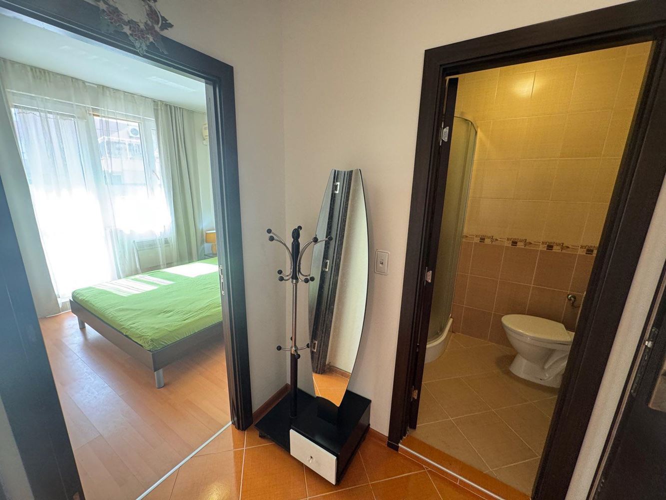 Přízemní byt s jednou ložnicí ve Starém městě Pomorie – blízko moře