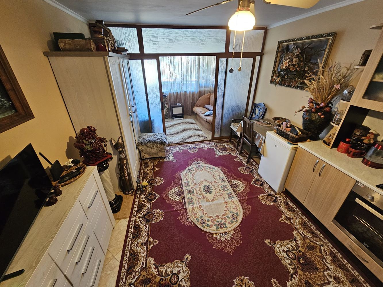 Studio s výhledem na moře ve Svatém Vlasu – s parkovacím místem a bez poplatku za údržbu