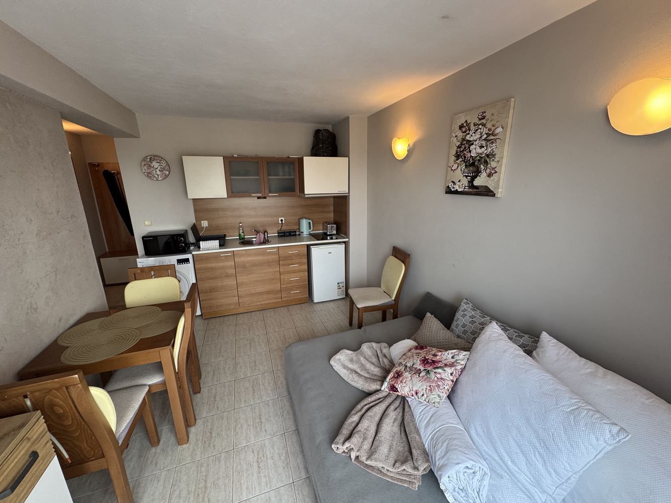 Apartmán s jednou ložnicí a panoramatickým výhledem v srdci Slunečného pobřeží