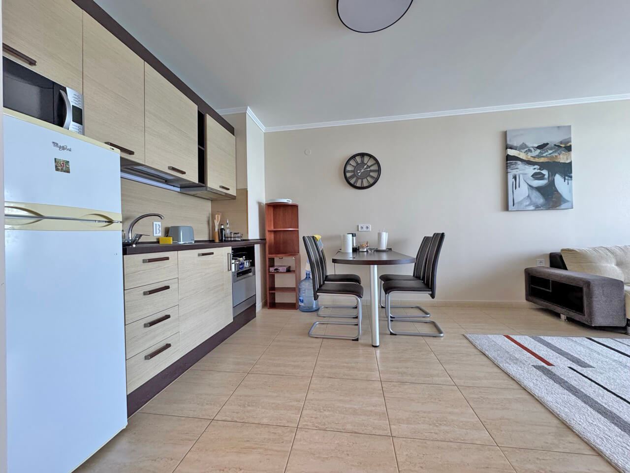 Apartmán s jednou ložnicí v první linii u moře s panoramatickým výhledem na moře ve Svatém Vlasu