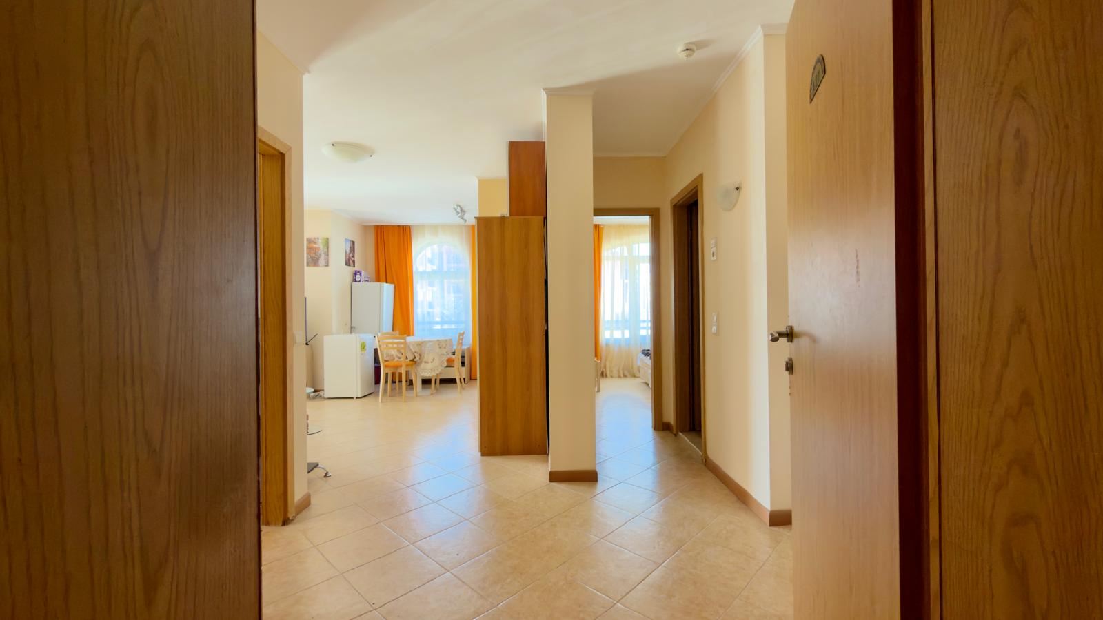 Prostorný apartmán se dvěma ložnicemi v luxusním komplexu v Slunečném pobřeží