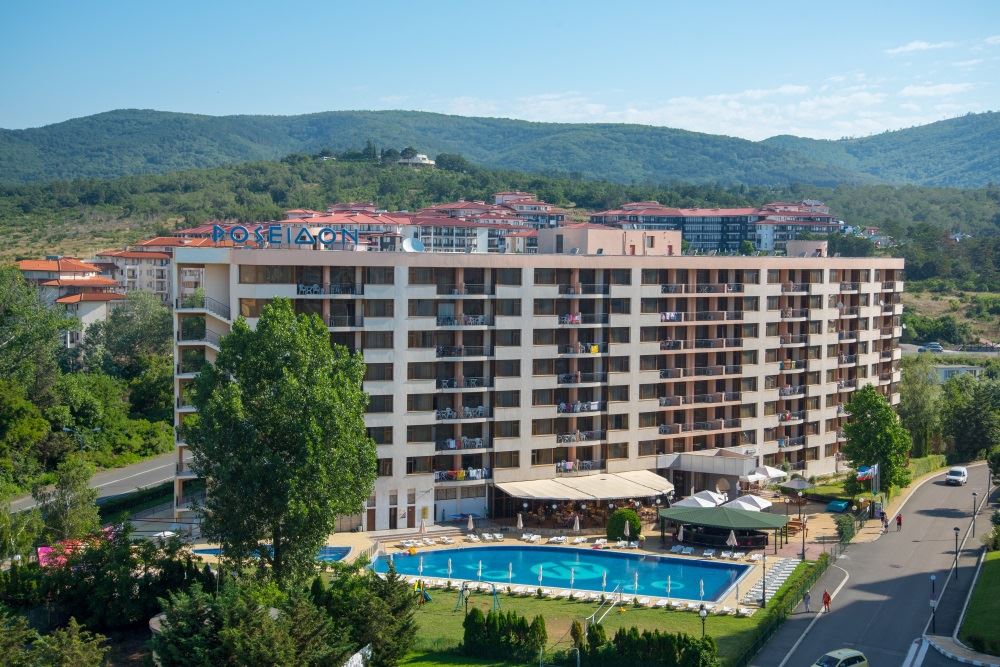 Prostorný apartmán s jednou ložnicí 200 metrů od pláže na Slunečném pobřeží