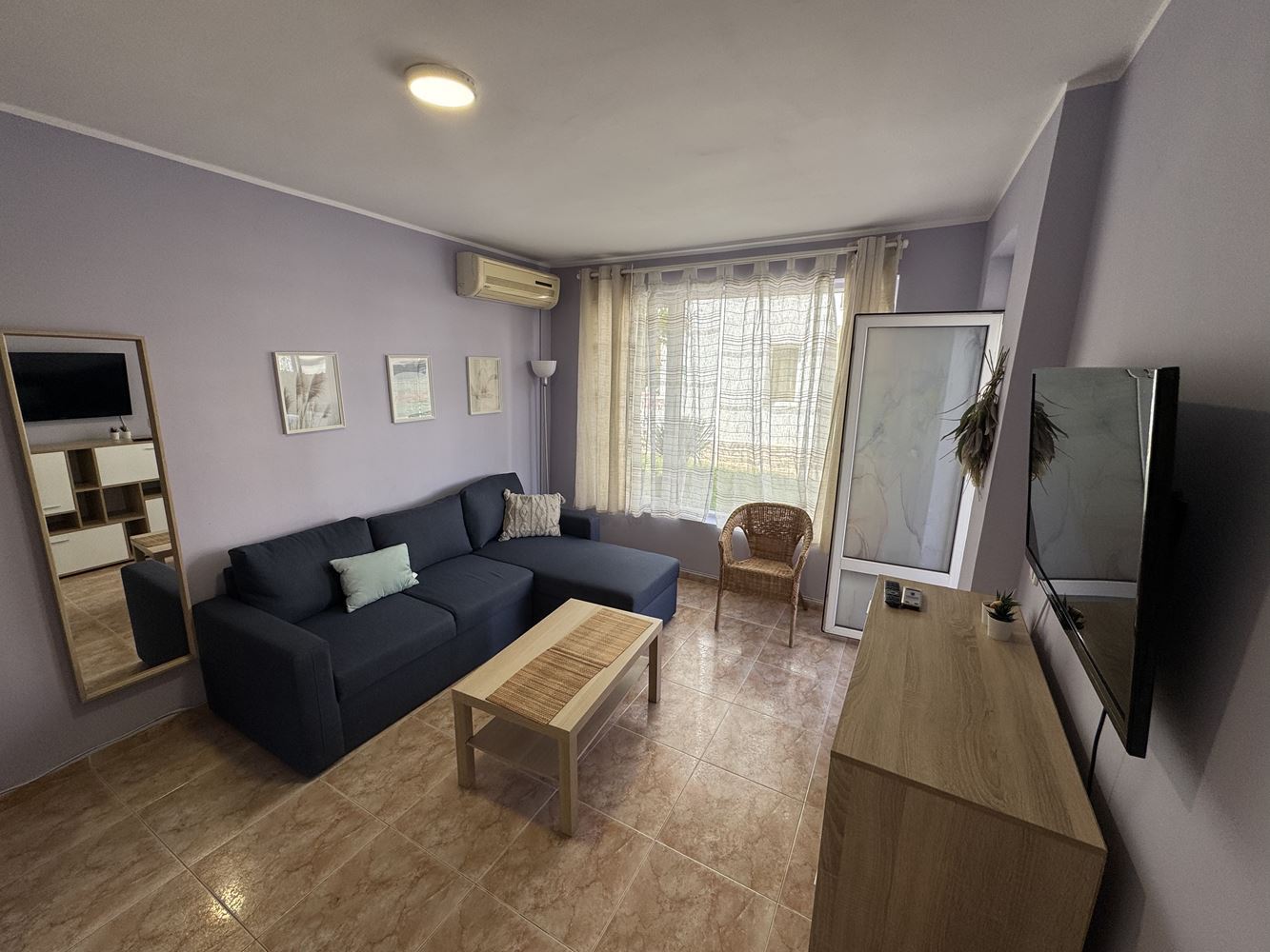 Útulný apartmán s jednou ložnicí v srdci Slunečného pobřeží v komplexu s vynikající infrastrukturou