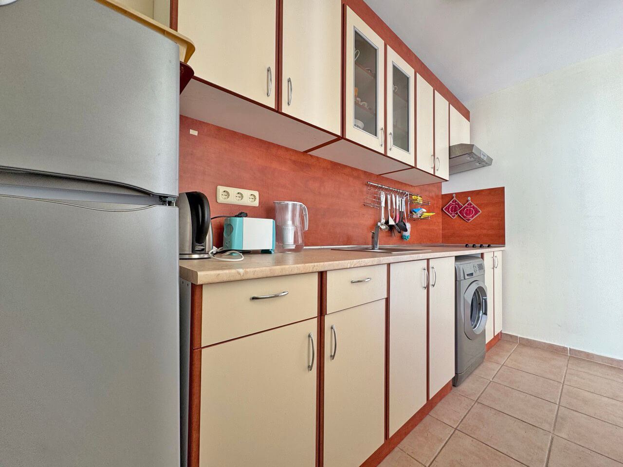 Apartmán s jednou ložnicí s výhledem na moře a bazén v prestižním komplexu ve Sveti Vlas