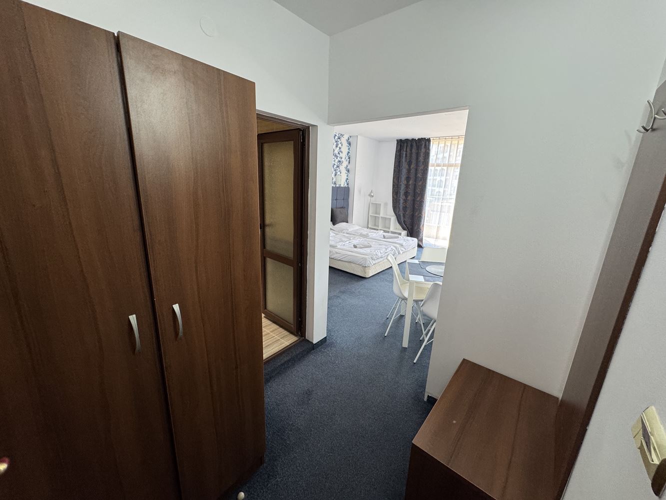Panoramatické studio jen pár kroků od moře ve Slunečném pobřeží – luxus, komfort a prestižní lokalita