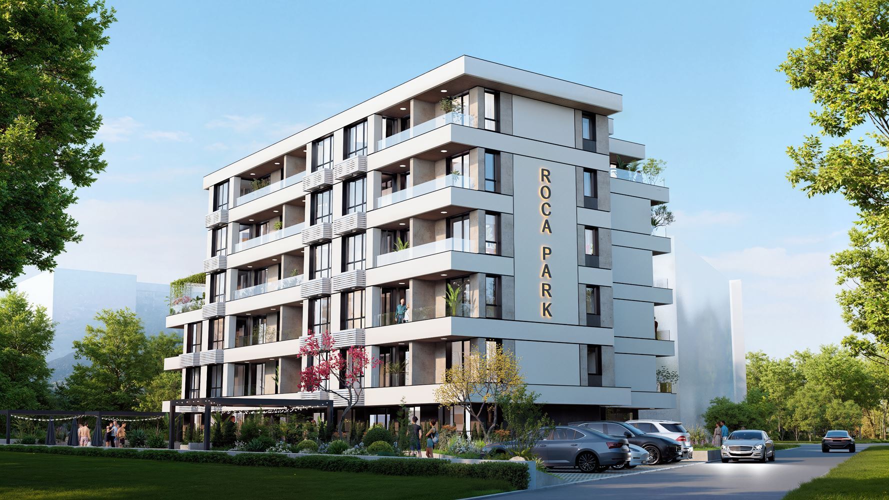 Prostorný apartmán se dvěma ložnicemi v novém komplexu na Slunečném pobřeží, jen několik minut od moře