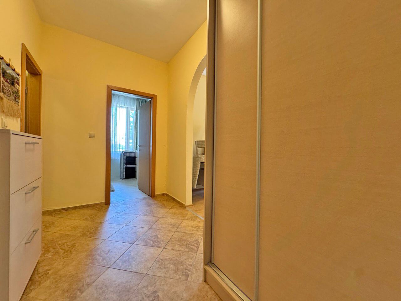 Apartmán s jednou ložnicí v první linii v prémiovém komplexu ve Sveti Vlas