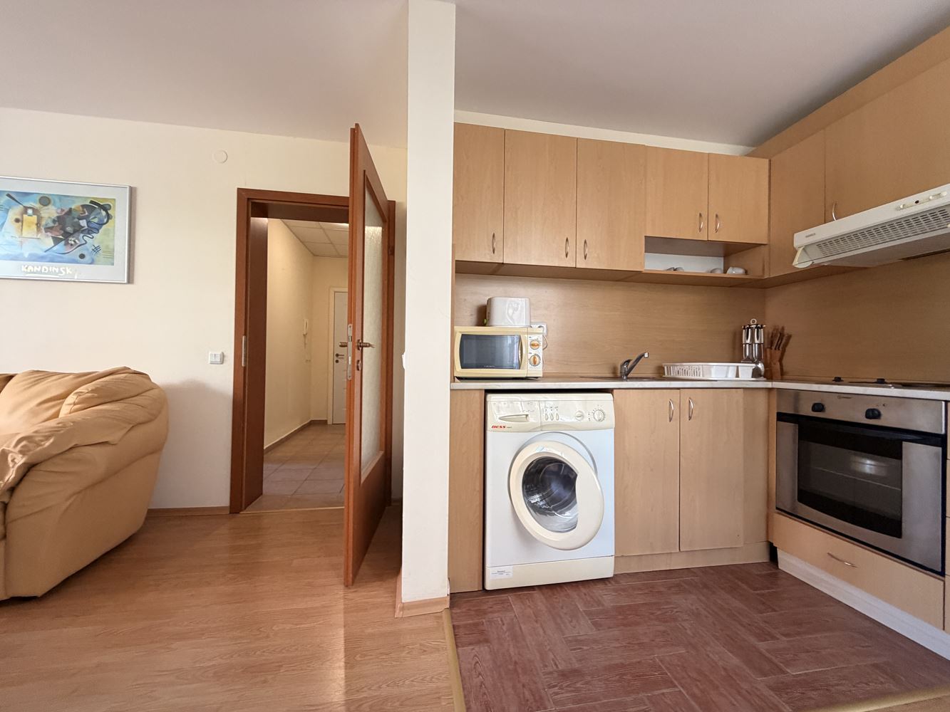 Absolutně první linie v Sveti Vlas! Prostorný apartmán s jednou ložnicí a nádherným výhledem na moře