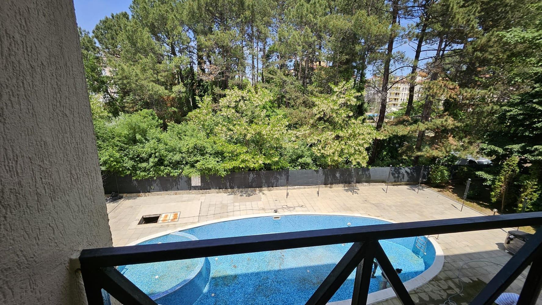 Útulný apartmán s jednou ložnicí v moderním komplexu, 500 metrů od pláže na Slunečném pobřeží