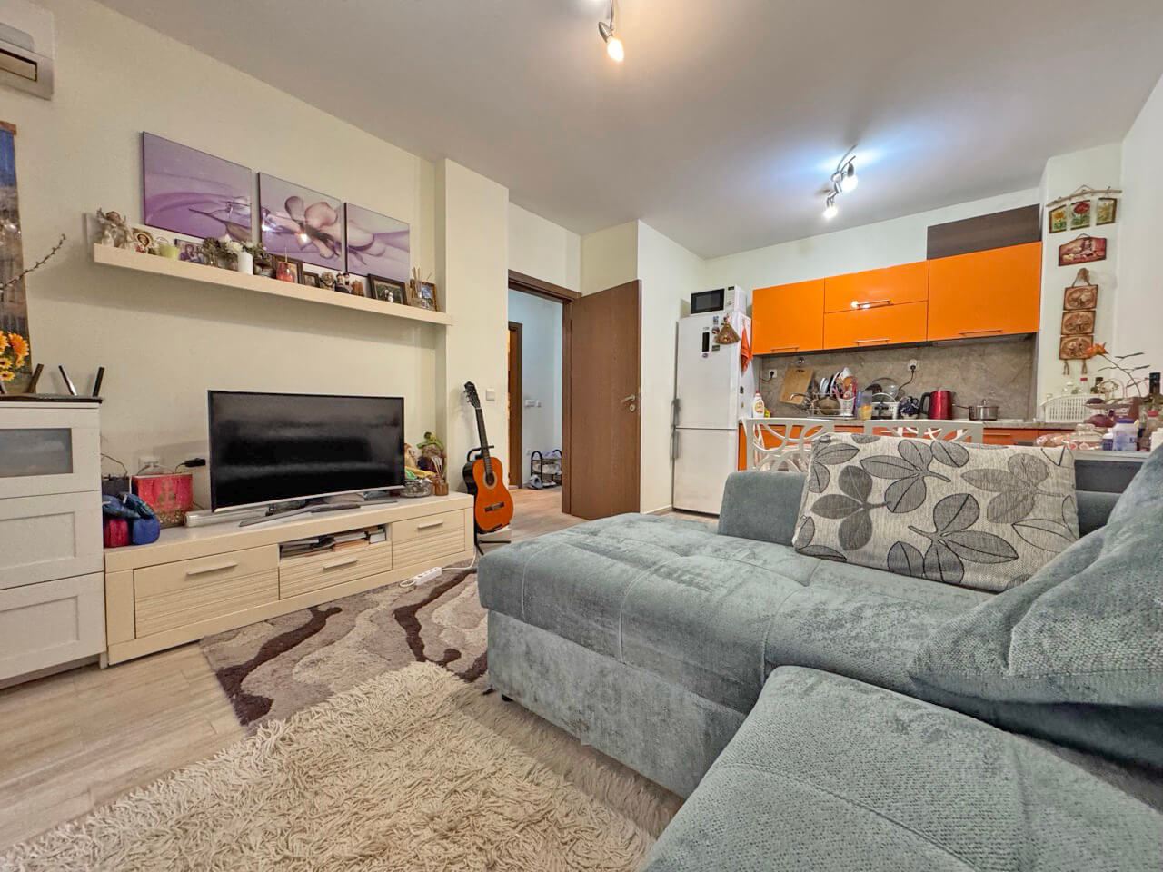 Luxusní apartmán s jednou ložnicí s výhledem do parku v prestižním komplexu ve Slunečném pobřeží