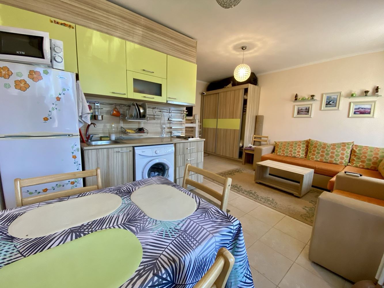 Výborná investice – prostorné studio připravené k nastěhování blízko Slunečné pobřeží