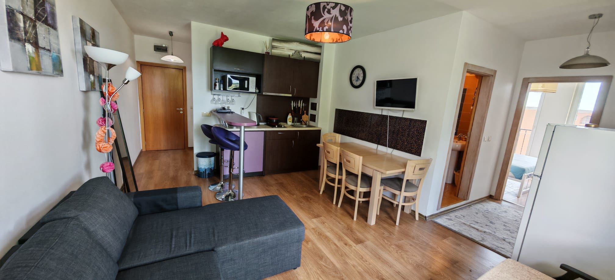Funkční 2-Zimmer-Wohnung v Slunečním pobřeží – výborná investice v srdci letoviska