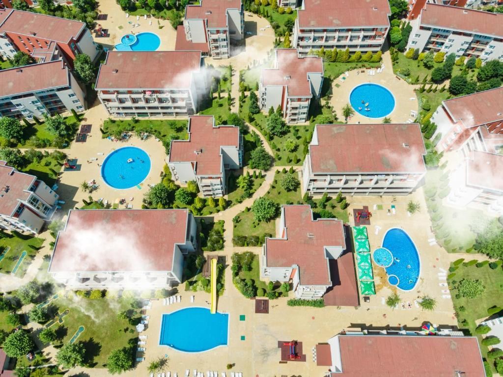 Jedno-ložnicový apartmán v Sunny Beach – útulnost, klid a zelené prostředí v krásném komplexu