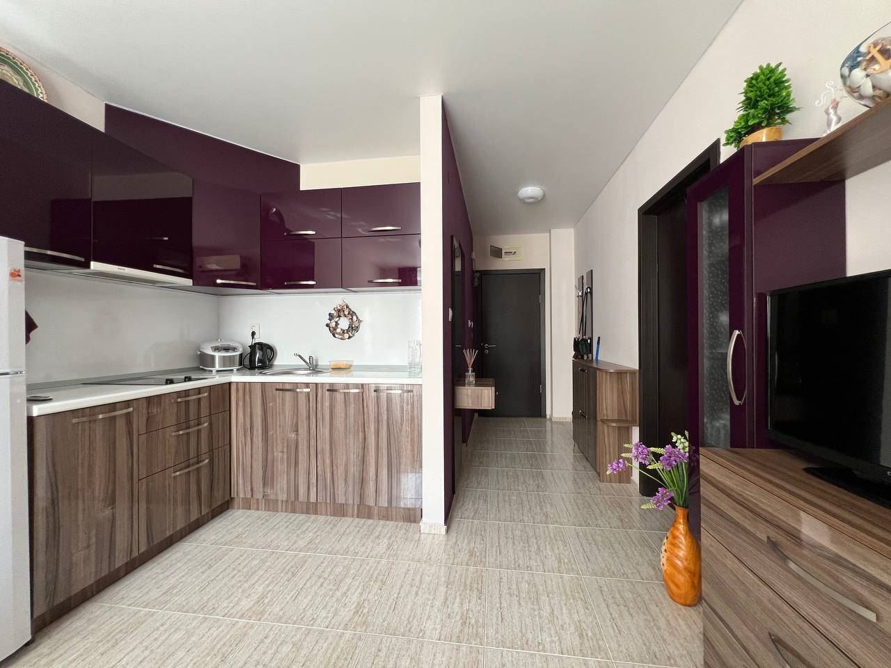 Byt s jednou ložnicí, plně vybavený, v Sunny Beach – komfort a pohodlí blízko pláže