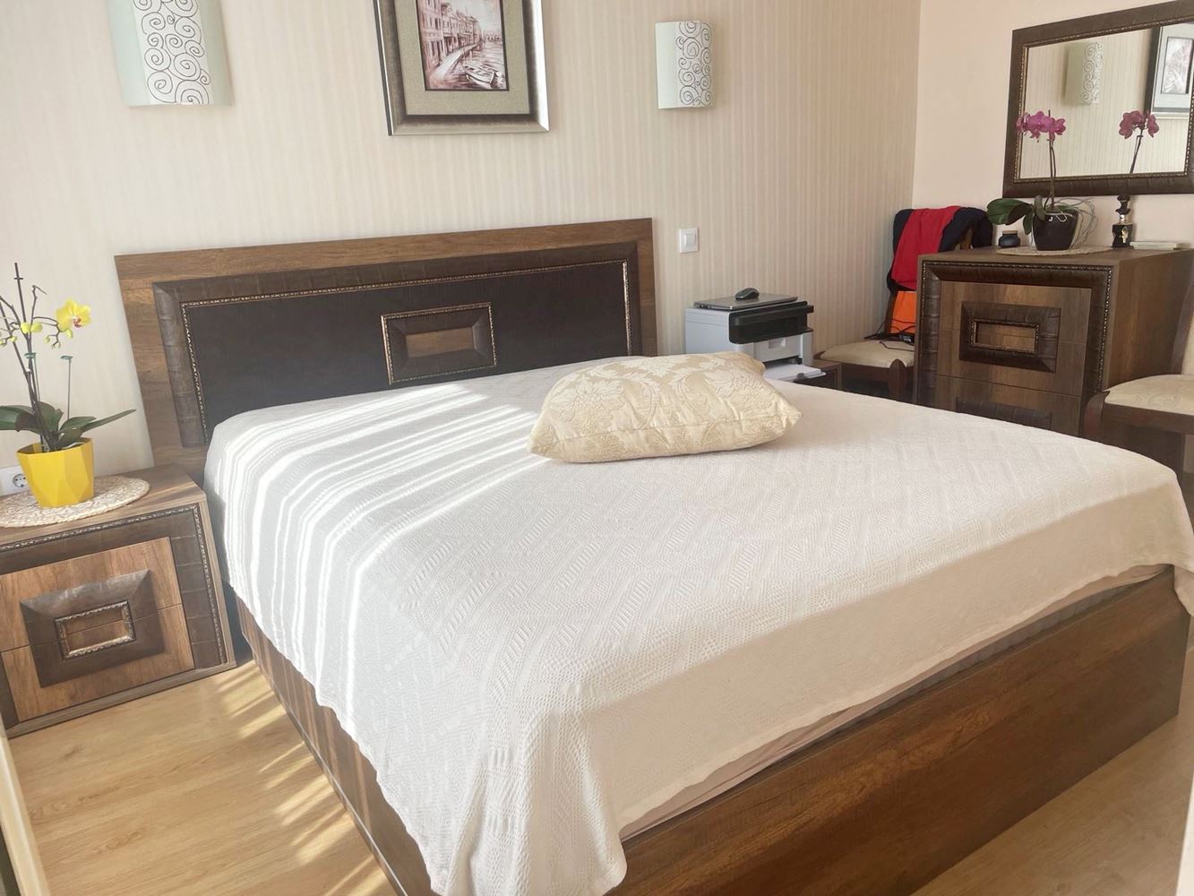 Prostorný apartmán se dvěma ložnicemi 100 metrů od pláže v Nesebaru