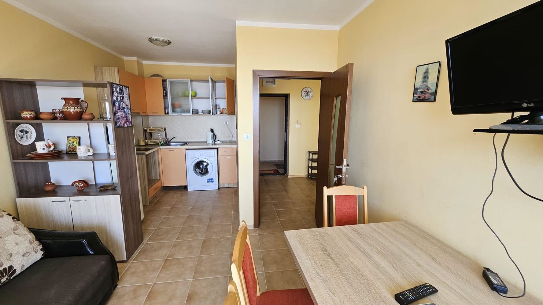 Byt s jednou ložnicí a panoramatickým výhledem na moře ve Sveti Vlas