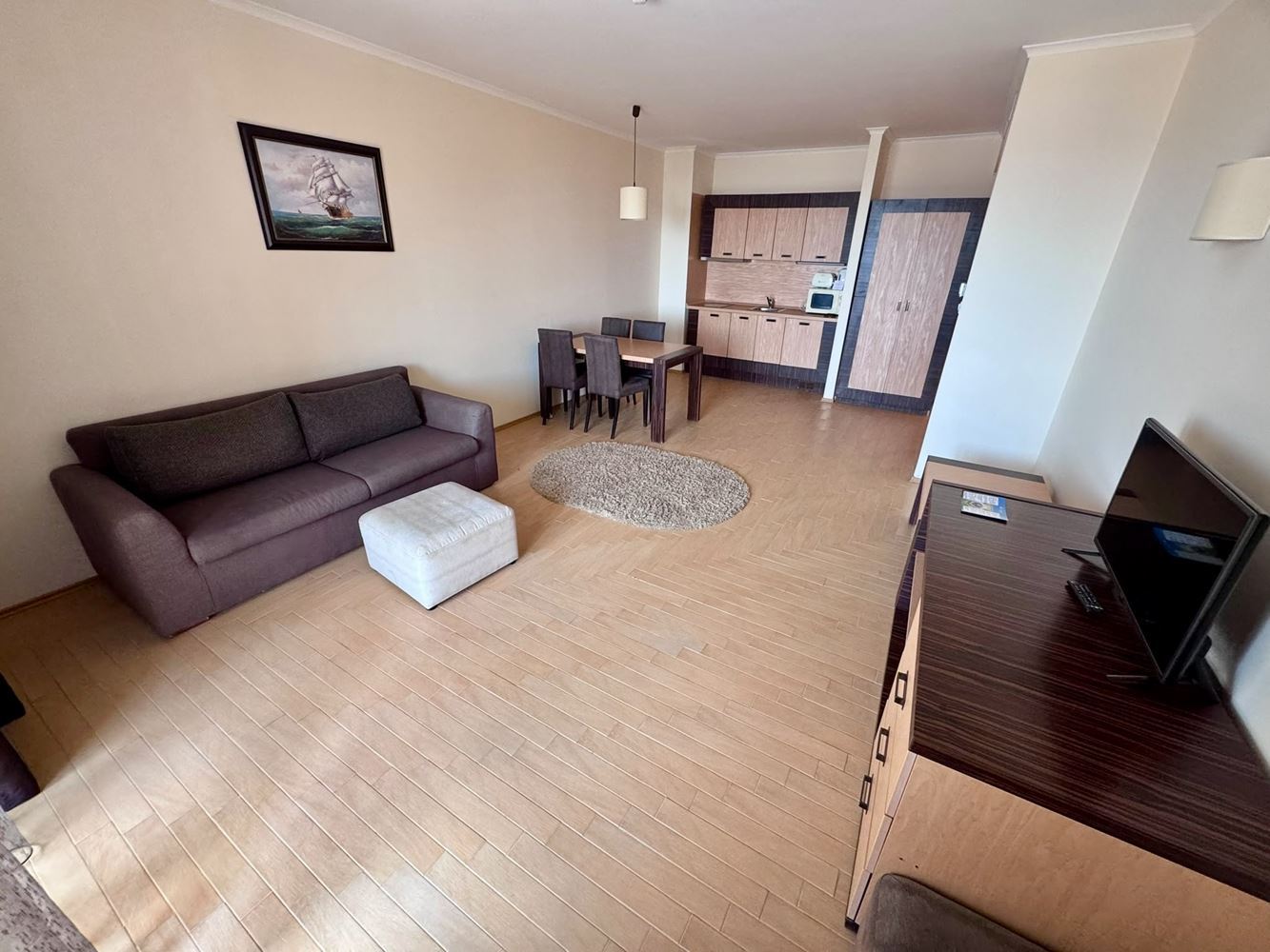 Apartmán s jednou ložnicí v první linii s panoramatickým výhledem na moře na Slunečném pobřeží